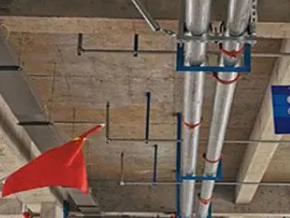 托里管廊支架的安装方法